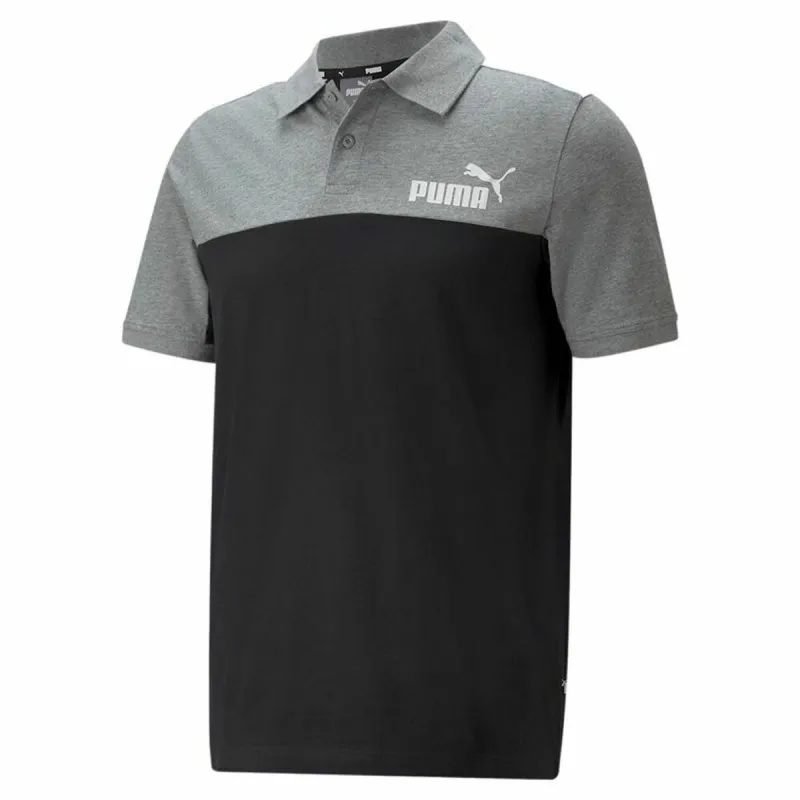Polo lühikeste varrukatega, meeste Puma 848004 01 Helehall S