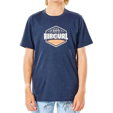 Krekls ar Īsām Piedurknēm Bērniem Rip Curl Filler Tee Tumši zils