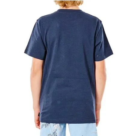 Krekls ar Īsām Piedurknēm Bērniem Rip Curl Filler Tee Tumši zils