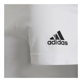 Krekls ar Īsām Piedurknēm Bērniem Adidas Graphic Balts