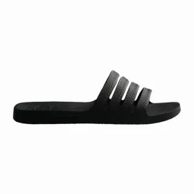 Pludmales sandales sievietēm Havaianas Slide Stradi Melns