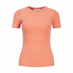 Naisten T-paita Jack & Jones Jxfrankie Wash Ss Oranssi