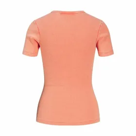 Naisten T-paita Jack & Jones Jxfrankie Wash Ss Oranssi