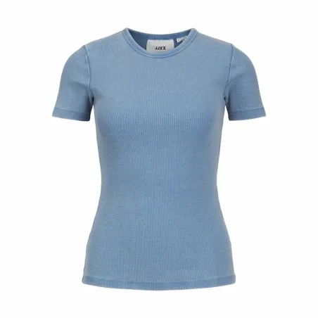 Moteriški marškinėliai su trumpomis rankovėmis Jack & Jones Jxfrankie Wash Ss Indigo
