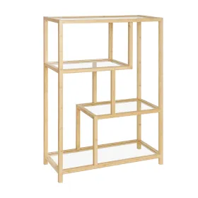 Hyllyt Versa Bambu Kristalli 33,8 X 111 X 77 CM