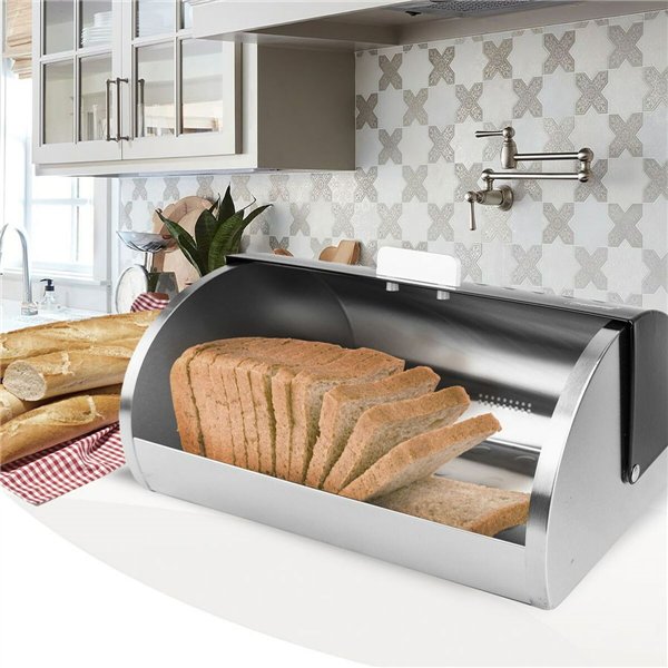 Breadbasket Feel Maestro MR-1676-BLACK Black Stainless steel (1 Unit)