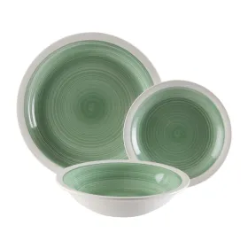 Tableware Versa Legrand Green Dolomite 18 Pieces
