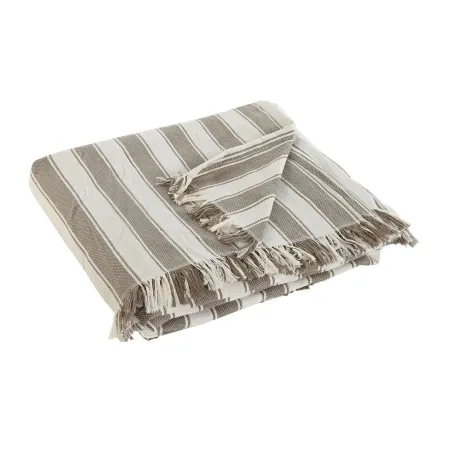 Одеяло Home ESPRIT бежевое 230 x 260 см