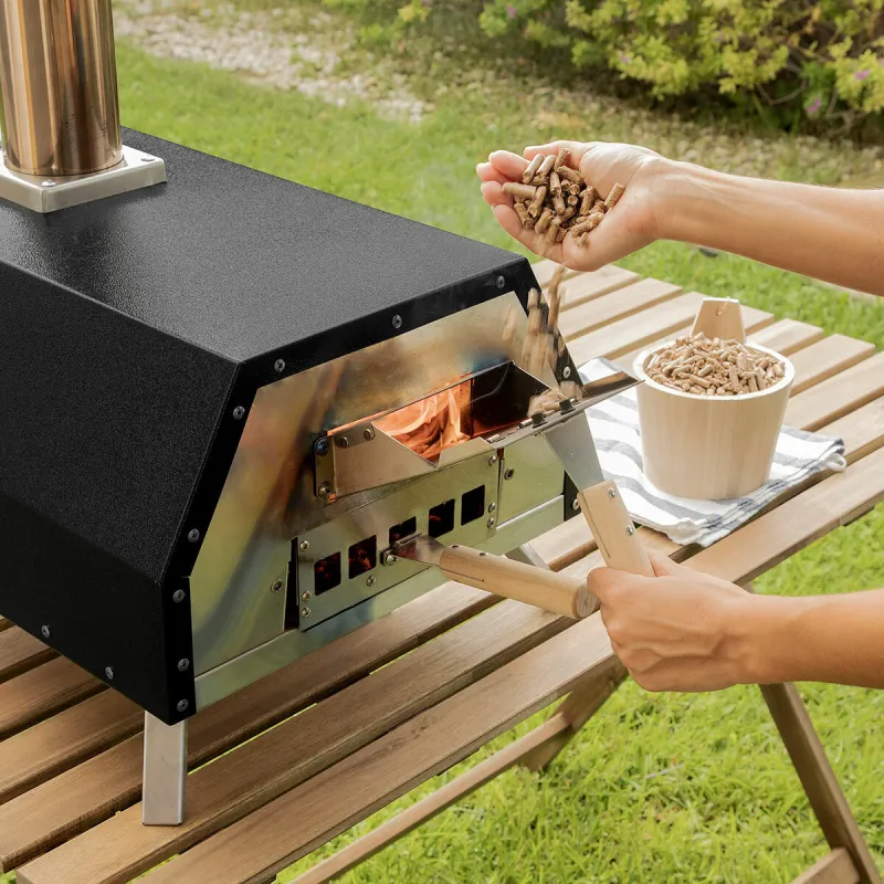 Granulinė picos krosnelė su priedais Pizzahven InnovaGoods
