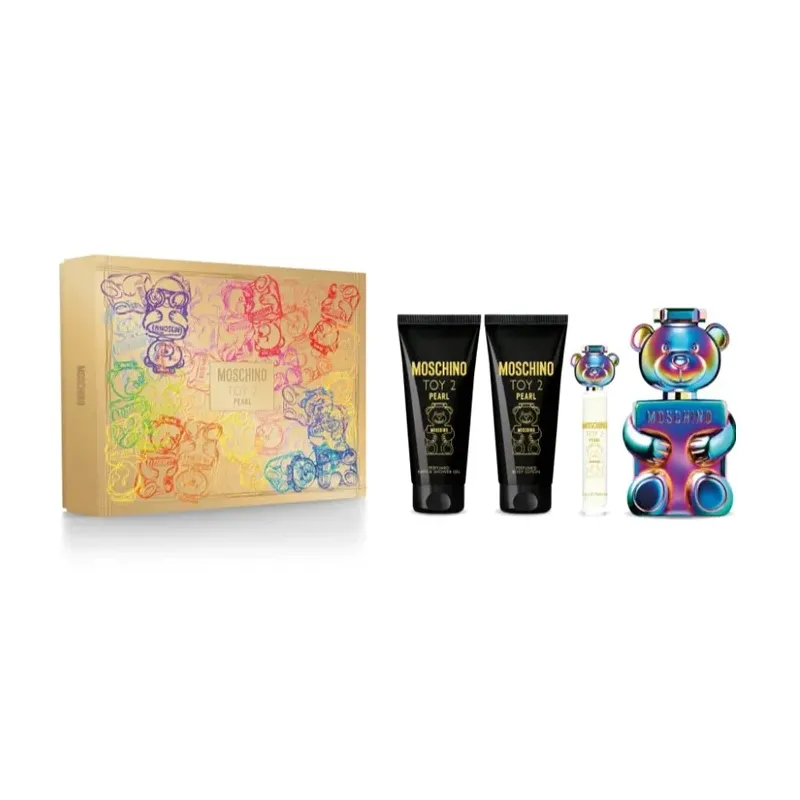 Moschino Toy 2 Pearl Eau De Perfume Spray 100ml Set 4 Pieces