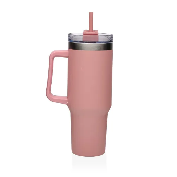 Thermal Cup with Lid Versa Pink