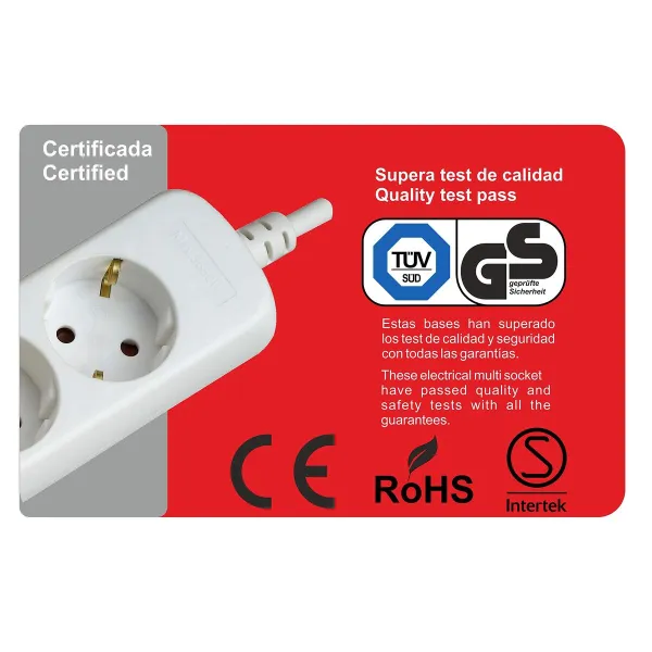 Lülituspaneel Silver Electronics 9623 Valge
