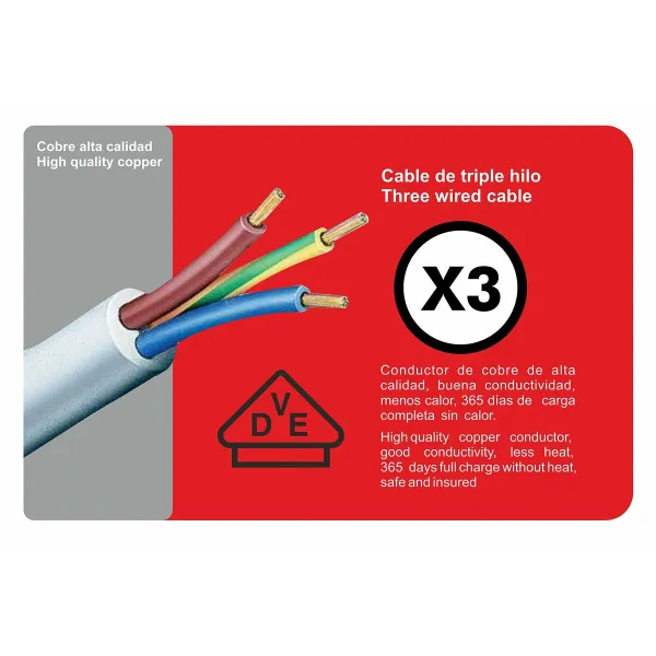 Lülituspaneel Silver Electronics 9623 Valge