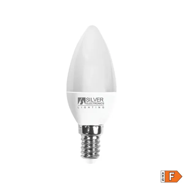 Sveces LED Spuldze Silver Electronics Balta gaisma 6 W 5000 K