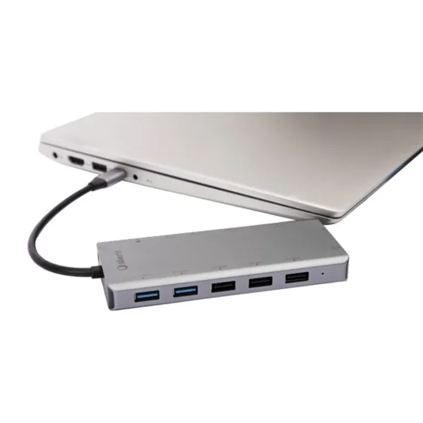USB Centrmezgls Silver HT LOGAN 13 EN 1