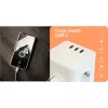 Plug adapter Silver Electronics E-BLOCK 3 White 230 V 16A