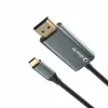 USB-C - HDMI kaapeli Silver HT LOGAN Musta
