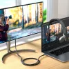 USB-C to HDMI Cable Silver HT LOGAN Black