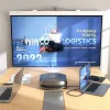 USB-C - HDMI kaapeli Silver HT LOGAN Melns