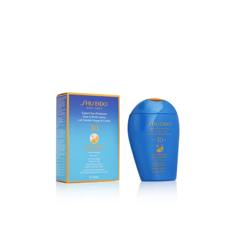 Saules bloķēšanas līdzeklis Shiseido SynchroShield Spf 30 150 ml