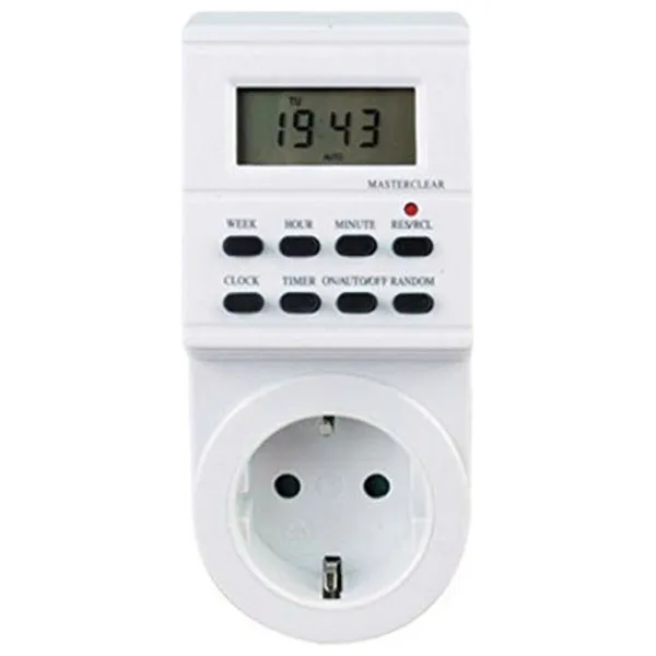 Kontaktligzda ar digitālo taimeri Silver Electronics 49401