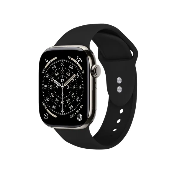 Crong Liquid - Apple Watch Band 38/40/41/42 mm (Black)