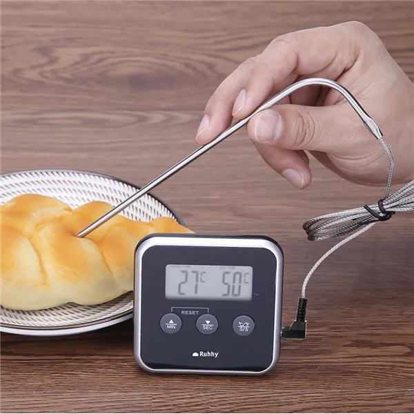 Kitchen thermometer with Ruhhy probe