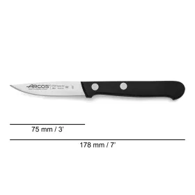 Hakkimisnuga Arcos serie universal 75 mm Roostevaba teras