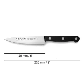 Kööginuga Arcos serie universal Must Teras 12 cm