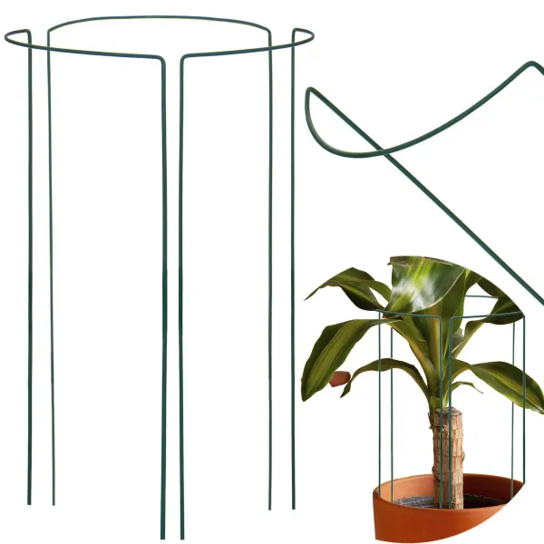 Metallituki kukille ja kasveille Springos HA5170 75 cm