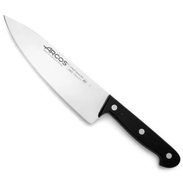 Virtuvės peilis Arcos 17,5 cm Juoda