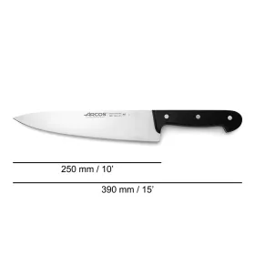 Kööginuga Arcos serie universal Must Teras 25 cm