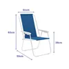 Folding Chair Marbueno Blue 59 x 83 x 51 cm