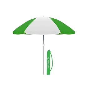 Beach parasol Marbueno Green Ø 180 cm