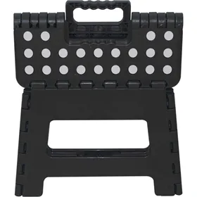 Step Stool Marbueno Black 26 x 33 x 27 cm Foldable