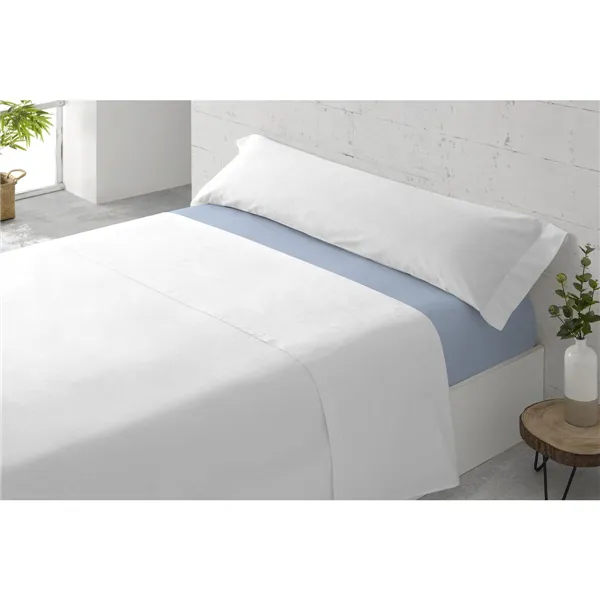 Fitted bottom sheet Paduana Light Blue 105 x 30 x 200 cm Single