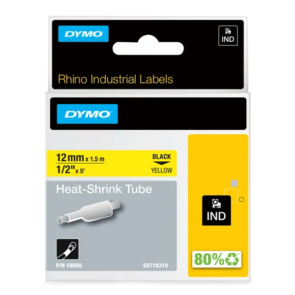 Laminated Tape for Labelling Machines Dymo ID1-12 12 mm x 1,5 m