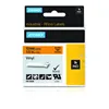 Laminated Tape for Labelling Machines Dymo 18435 Orange/Black