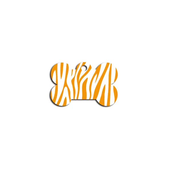 Identification plate for collar Imarc Orange Bone