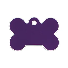 Identification plate for collar Imarc Bone Lilac