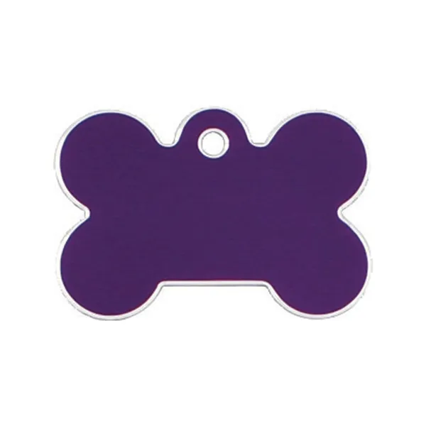 Identification plate for collar Imarc Bone Lilac