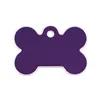 Identification plate for collar Imarc Bone Lilac