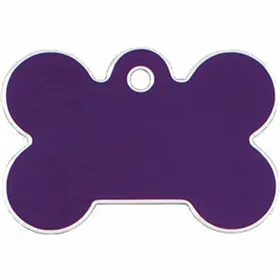 Identification plate for collar Imarc Bone Lilac