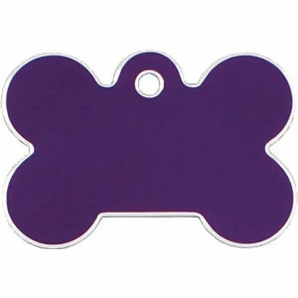 Identification plate for collar Imarc Bone Lilac