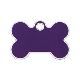 Identification plate for collar Imarc Bone Lilac
