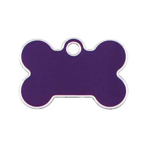 Identification plate for collar Imarc Bone Lilac