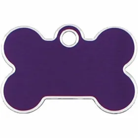 Identification plate for collar Imarc Bone Lilac