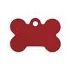 Identification plate for collar Imarc Bone Red