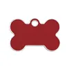 Identification plate for collar Imarc Bone Red