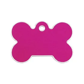 Identification plate for collar Imarc Bone Pink